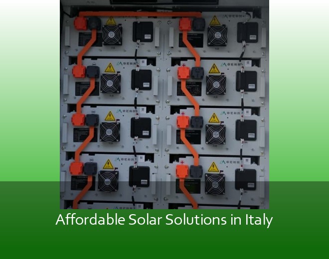 Affordable Solar Solutions in Italy